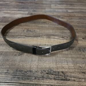 Johnston & Murphy brown suede belt size 44 D